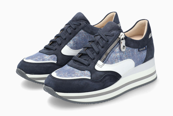 Mephisto Olimpia Women's Sneaker Jeans Blue