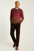 Ombre Crew Neck Sweater