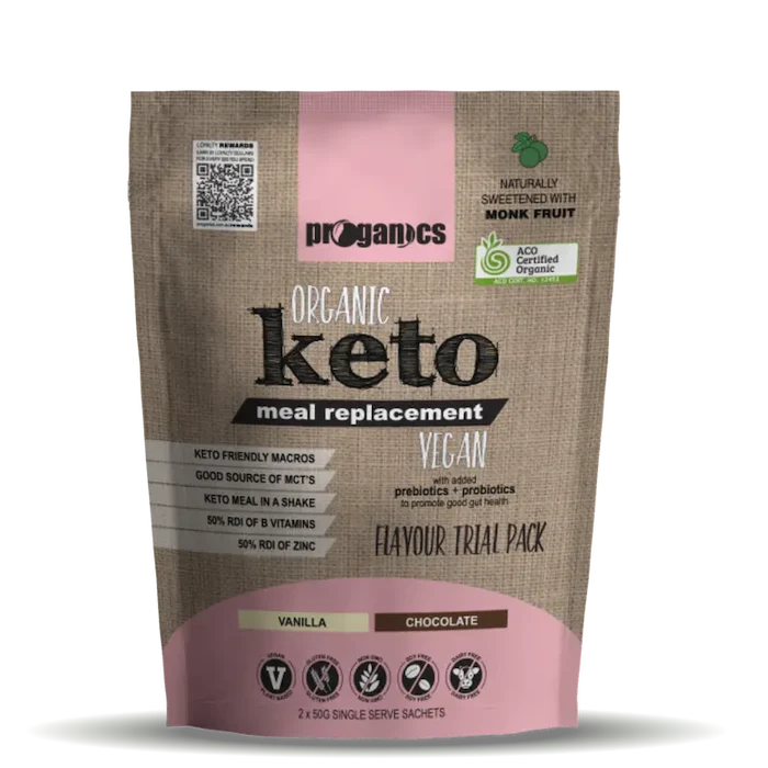 Organic Keto Meal Replacement Sample Pack