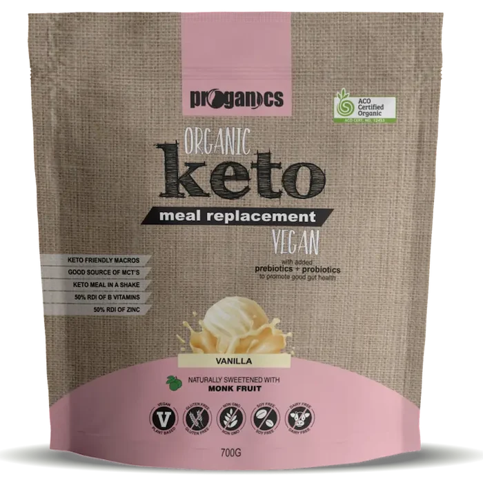 Organic Keto Meal Replacement Vanilla