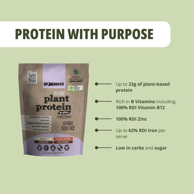 Organic Plant Protein Plus Choc Peanut