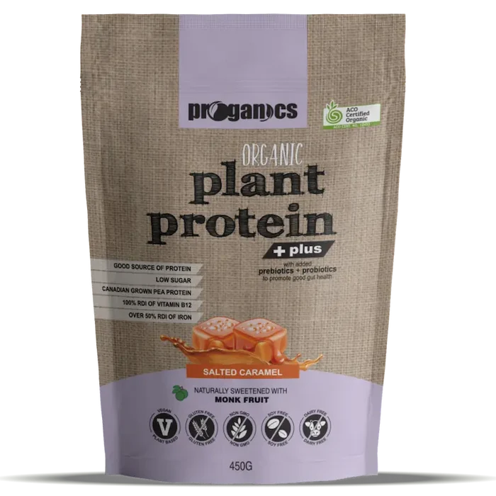 Organic Plant Protein Plus Salted Caramel