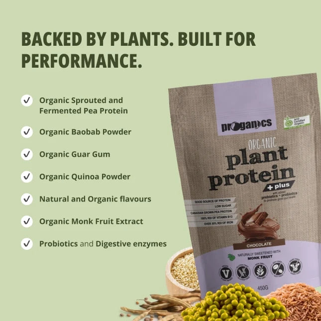 Organic Plant Protein Plus Salted Caramel