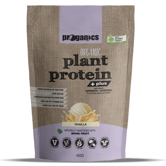 Organic Plant Protein Plus Vanilla