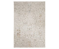 The Oriental Weavers Avalon / AVA01 Rug displays a light beige background with subtle, intricate muted gray and tan patterns crafted in space-dyed polyester, giving this rectangular area rug a distressed, vintage look reminiscent of traditional designs. The color is Beige/Multi.