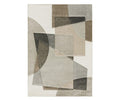 The Oriental Weavers Cambria / 84J Rug is a rectangular, high-pile rug featuring an abstract geometric pattern in a multi-color palette with overlapping rectangles and semi-circles. Its striking motifs add modern elegance to any space.
