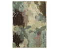 The Oriental Weavers Evolution / 8011B Rug is a rectangular area rug from the Evolution Collection, featuring an abstract multi-color pattern that resembles a watercolor painting or camo design. Crafted from durable, easy-to-maintain nylon, this rug brings both style and practicality to any space.
