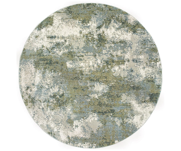 The Oriental Weavers Evolution / 8039E Rug is a round piece from the Evolution Collection, showcasing an abstract, mottled pattern in a multi-color palette that evokes the look of watercolor or camouflage. Crafted from durable nylon fibers, this rug is easy to maintain—making it an ideal choice for busy households seeking both contemporary style and lasting practicality.