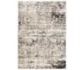 The Oriental Weavers Nebulous / 91L Rug is a power-loomed polyester area rug, featuring a modern abstract design with a distressed, textured pattern in versatile grey and multi-toned shades—perfect for adding contemporary style to any space.