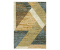 The Oriental Weavers Strada / STR09 Rug features an abstract geometric pattern with overlapping triangles and angled shapes in a multi-color palette. This modern rectangular area rug blends bold Art Deco-inspired style with timeless elegance, making it a striking accent for any contemporary space.