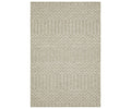Beige/multi area rug from the Oriental Weavers Tortuga Collection (TR09A), featuring a subtle geometric chevron and vertical line pattern. The symmetrical design enhances texture and visual interest, making this easy-care polypropylene rug a perfect match for any neutral décor.