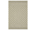 The Oriental Weavers Tortuga / TR10A Rug in Beige/Multi features a diamond lattice center pattern with multiple decorative horizontal borders along the top and bottom. Power-loomed from durable polypropylene, this area rug combines stylish design with long-lasting performance for any space.