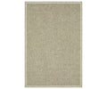 The Oriental Weavers Tortuga / TR12A Rug in Beige/Multi features a subtle, tightly woven texture with a slightly darker border around the edges. Power-loomed from durable polypropylene, this easy-care area rug offers both style and practicality for everyday living.