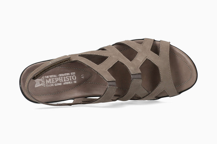 Mephisto Pamela Women's Sandal Pewter Top