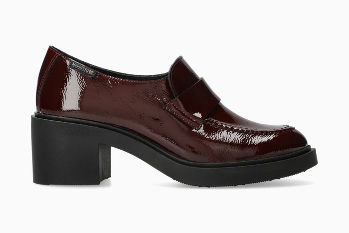 Pamelia Mephisto Women's Slip Ons Oxblood