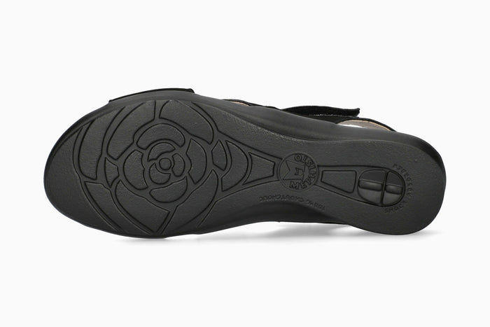 Mephisto Paska Women's Sandal Black Sole