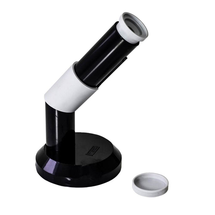 Paterson Micro Focus Finder with adjustable magnification and lens cap on white background