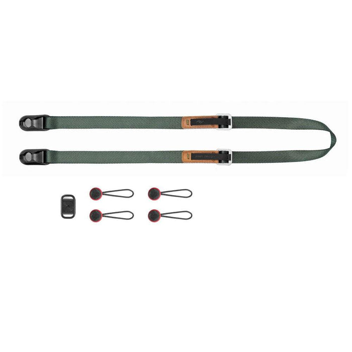 Peak Design Leash camera strap with quick-adjust aluminum and Hypalon connectors