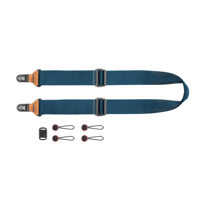 Peak Design Slide camera strap with Anchor Link quick-connectors and padded seatbelt-style webbing