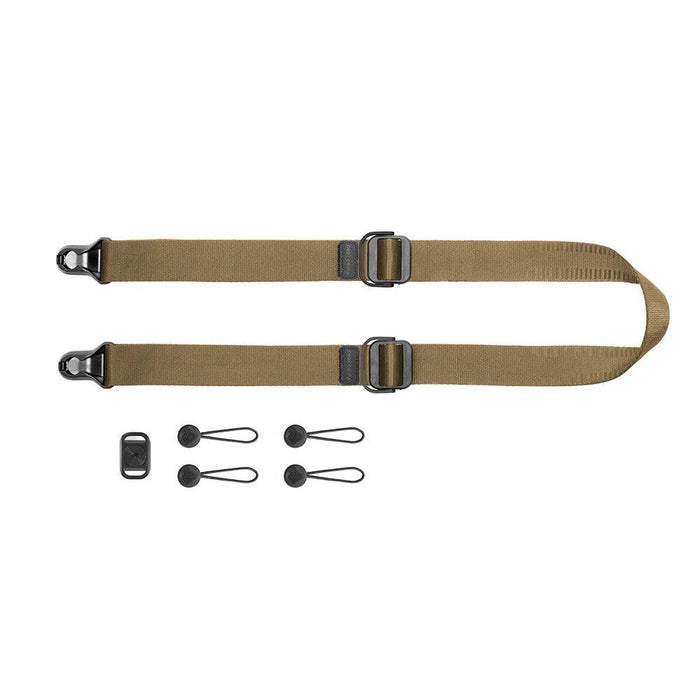 Peak Design Slide Lite camera strap for mirrorless and DSLR cameras with adjustable sling and shoulder options