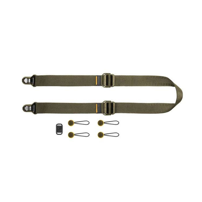 Peak Design Slide Lite camera strap for mirrorless and DSLR cameras with quick-adjusters and Anchor Link system