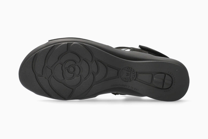Mephisto Phiby Perf Women's Sandal Black Sole