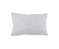 A rectangular Pillow Insert 12 x 18 with a soft cotton shell is displayed against a white background. The pillow appears soft and slightly wrinkled, with no visible patterns or decorations, making it ideal for use as a comfortable feather and down-filled insert.