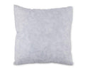 An 18 x 18 white Pillow Insert featuring a slightly textured cotton shell fabric surface, displayed against a white background.