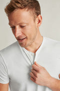 Pima Performance Short Sleeve Henley