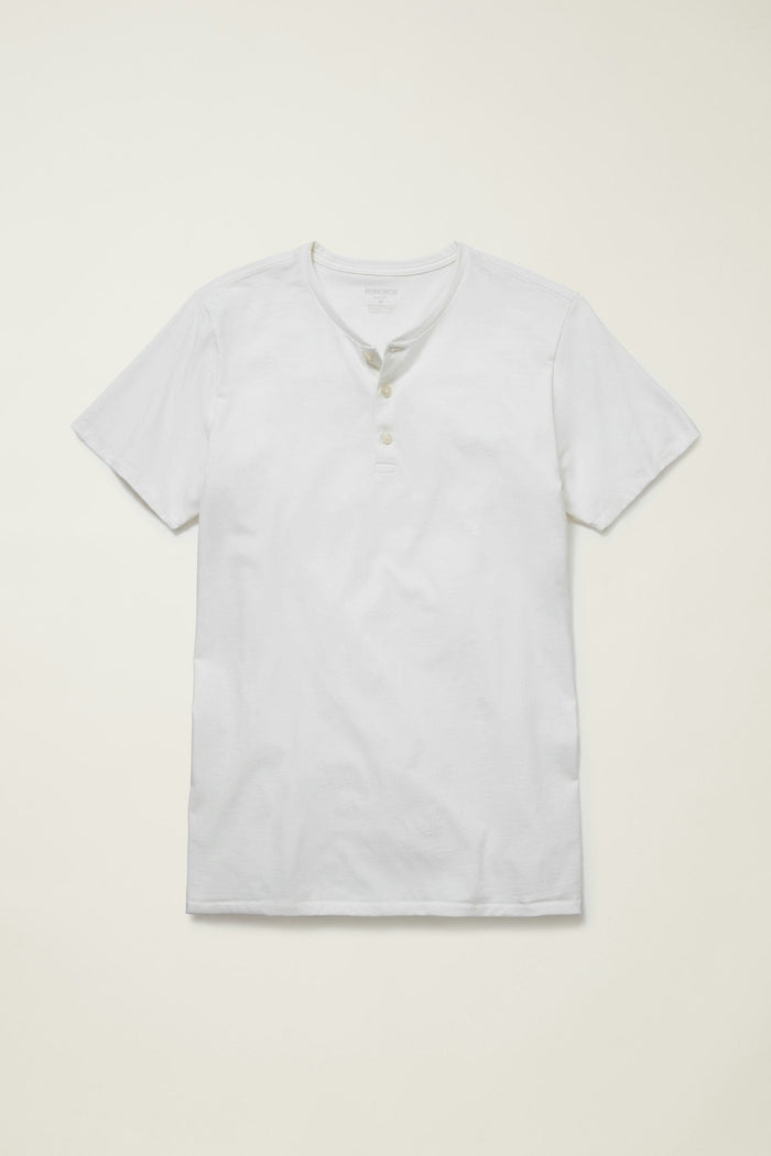 Pima Performance Short Sleeve Henley