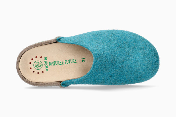 Nature Is Future Polli Turquoise Women's Sandal Top