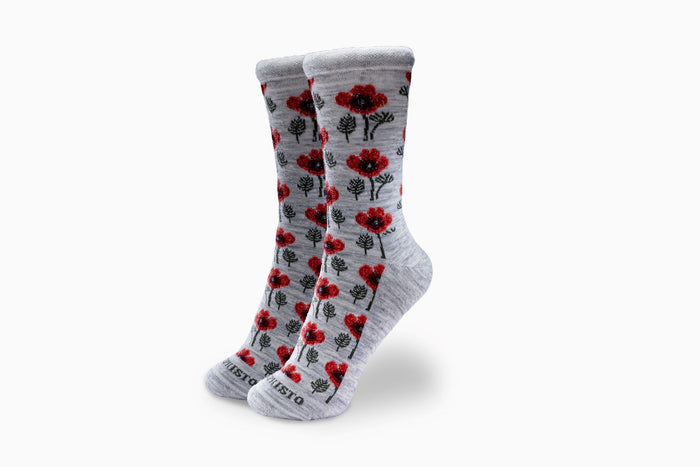 Poppy Sock - Ash
