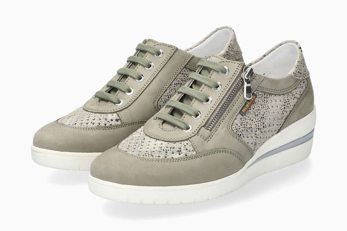 Mobils Precilia Perf Light Khaki Women's Sneaker