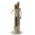 Proganics Bamboo Straw Pack with Cleaning Brush