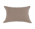 Introducing the Ranier Pillow in Ranier Natural, featuring a rectangular silhouette and solid slub linen fabric for a soft, textured look. Slightly pointed corners and an eyelash-edge flange add understated detailing, while the pillow comes complete with a plush down-alternative insert for exceptional comfort.