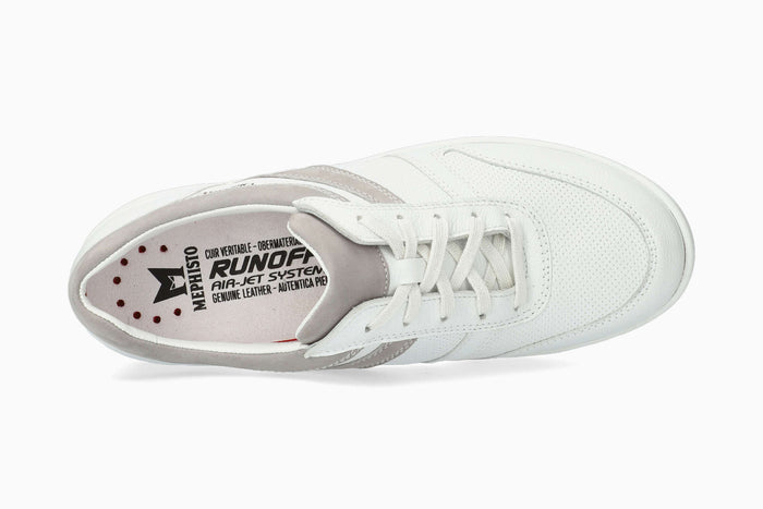 Mephisto Rebeca Perf Women's Sneaker White Top