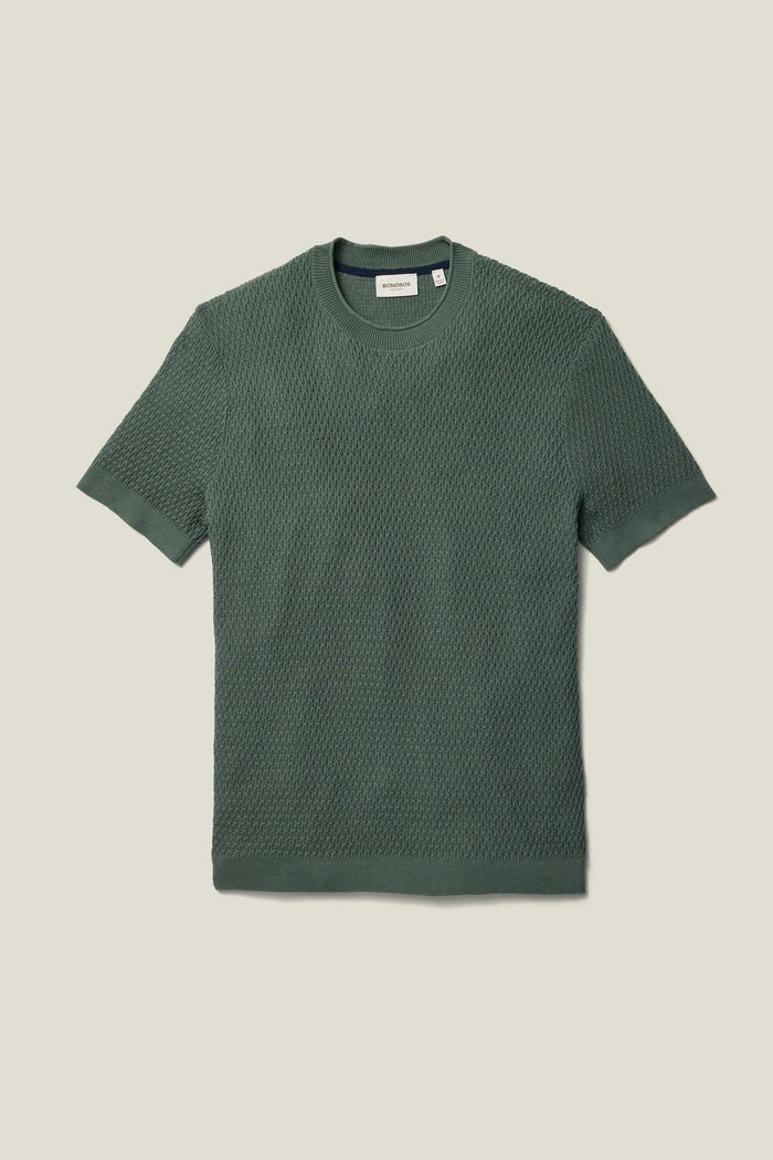 Refined Cotton Sweater Tee