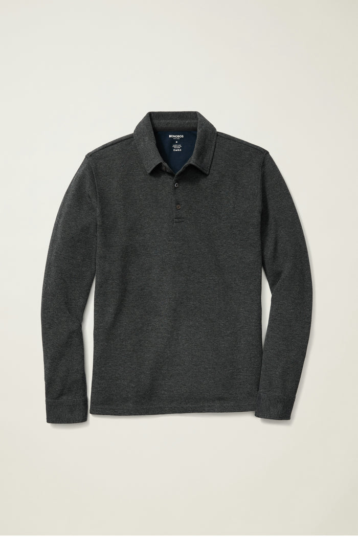 Refined Long Sleeve Polo