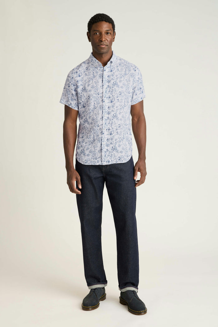 Riviera Linen Short Sleeve Shirt