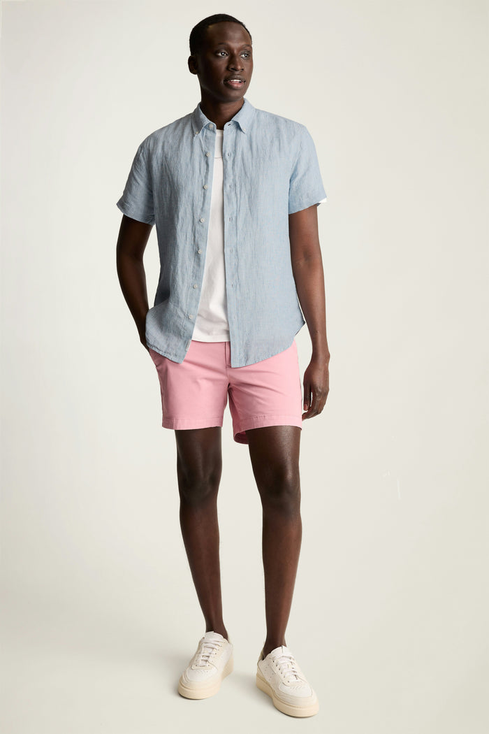 Riviera Linen Short Sleeve Shirt