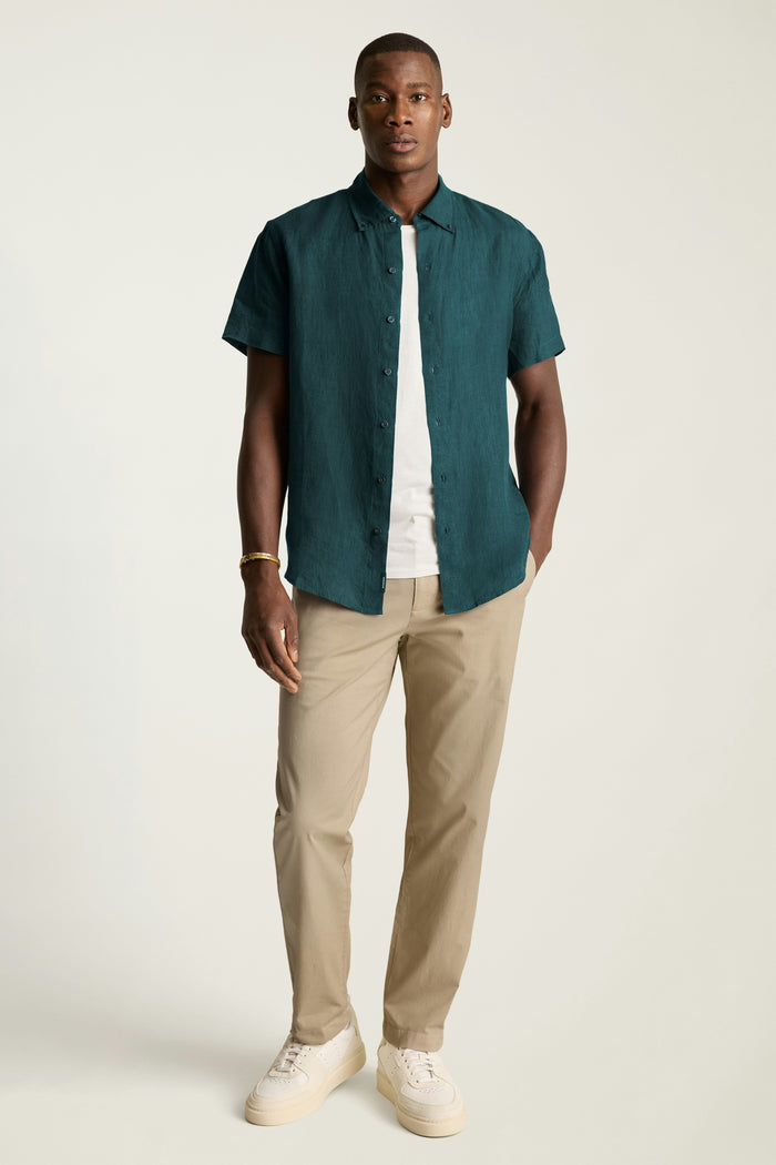 Riviera Linen Short Sleeve Shirt