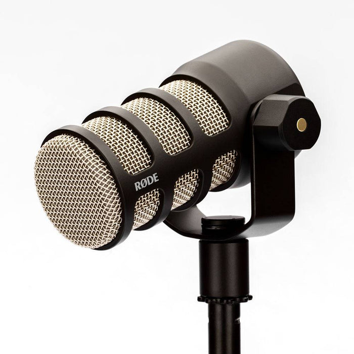 Rode PodMic dynamic podcasting microphone with internal pop filter and shockmount