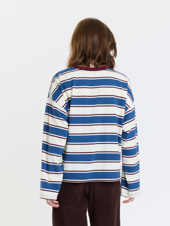 Salinas Easy Long Sleeve - Cove Stripe