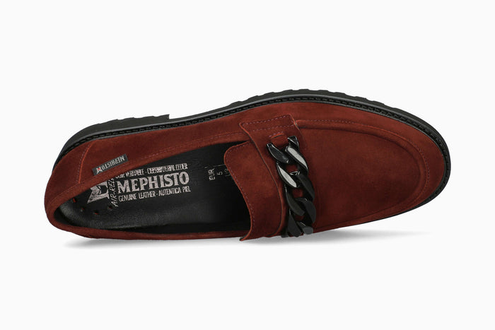 Mephisto Salka Women's Loafer Cordovan Top