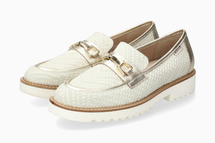 Mephisto Women's Loafer Salvia Off White