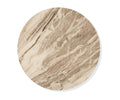 The Savina Round Marble Board, crafted from elegant grey marble and shown on a white background, brings timeless sophistication to any setting.