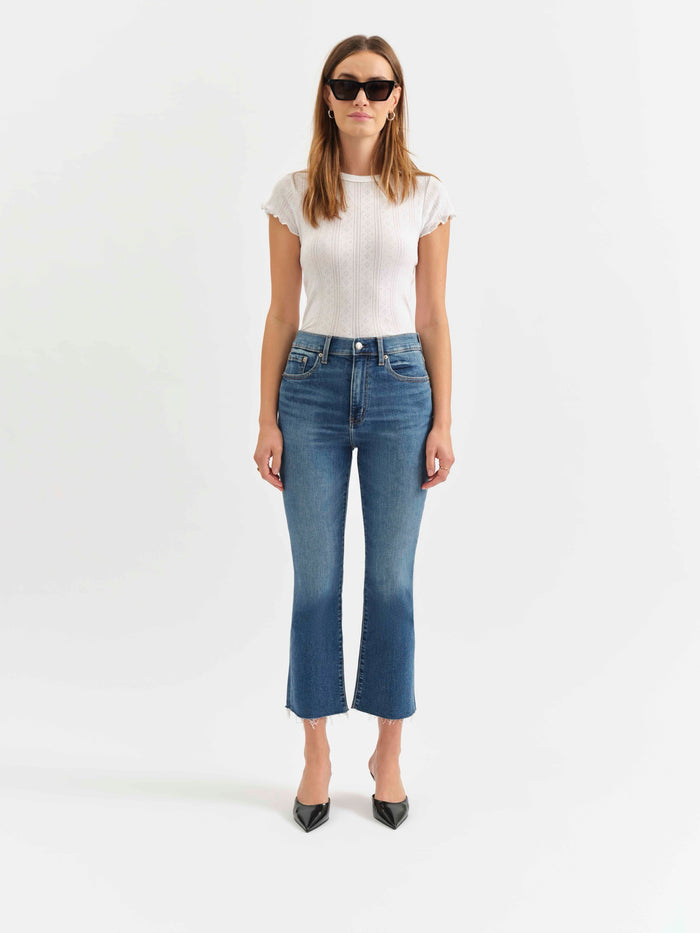 Shy Girl Crop Flare in Influencer