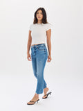 Shy Girl Crop Flare in Wide Awake Vintage