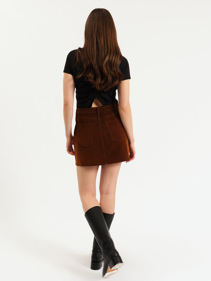 Stash Mini in Cognac