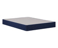 The Stearns & Foster® High Profile Foundation features a rectangular, solid-surface design with a white top and dark blue sides, shown against a plain white background—perfect for supporting your Stearns & Foster mattress.